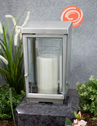 Grablampe Aluminium schlicht